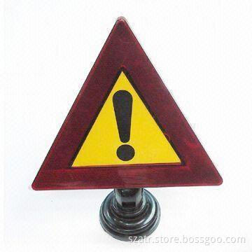 Warning Triangle Made of Plastic and with CE Certificates
